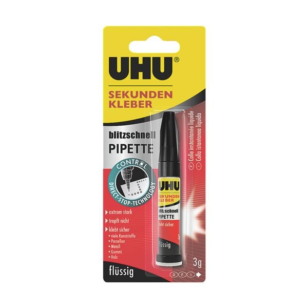 UHU Sekundenkleber »45570« weiß Image