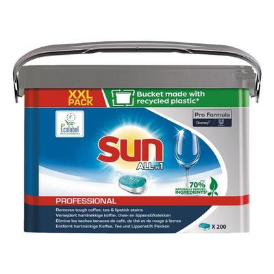 Sun Professional 200er-Pack Geschirrspültabs »Professional All-in-1« braun