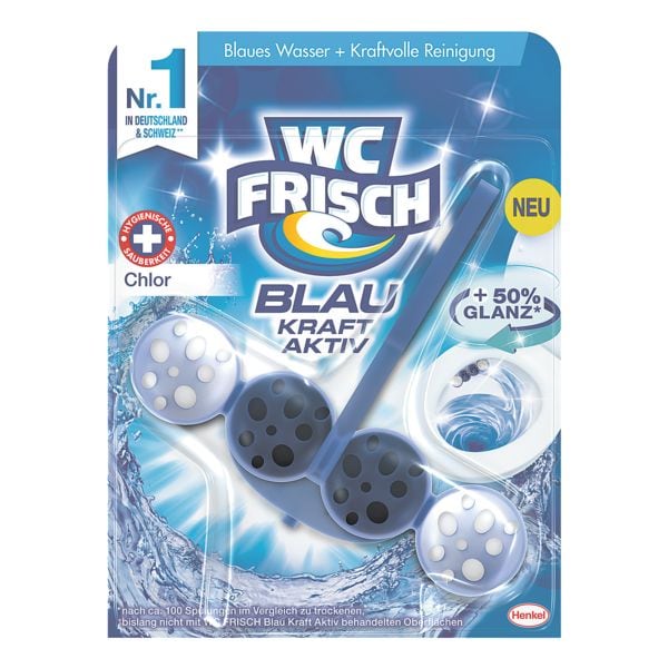 WC FRISCH Duftspüler »Blau Kraft Aktiv Chlor« blau Image