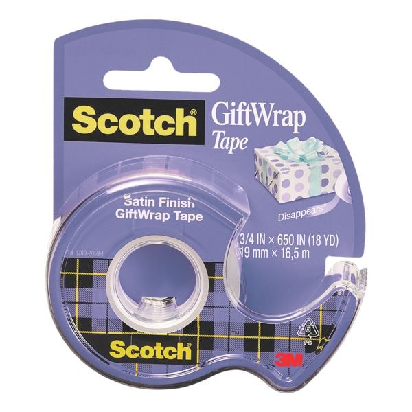 Scotch Geschenk-Klebefilm im Abroller »CAT 15-DE« lila Image