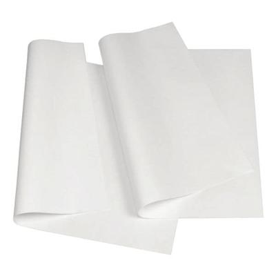 Papstar 1/8 Bogen Pergamentersatzpapier weiß - 37,5 x 25 cm weiß