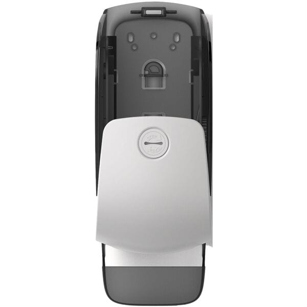 Katrin Toilettenpapierspender mit Hülsenfänger weiß, 15.4x40.2x17.4 cm