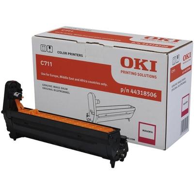 OKI Trommel (ohne Toner) »44318506« magenta pink