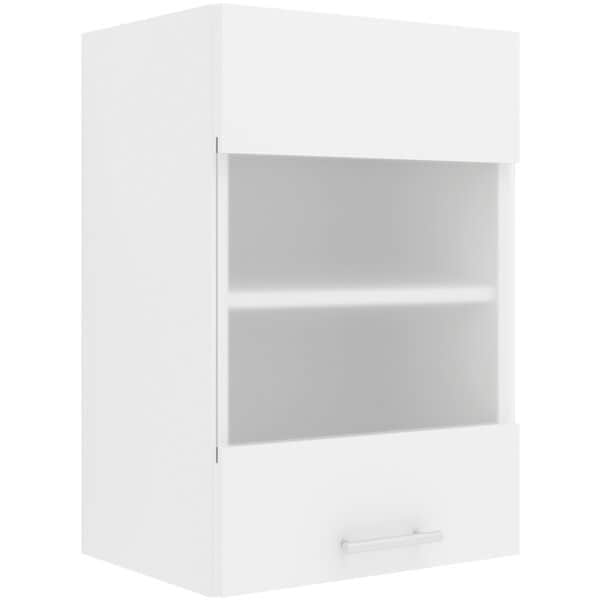 VCM Hängeschrank »Esilo« 1 Glastür weiß, 40x60x31 cm