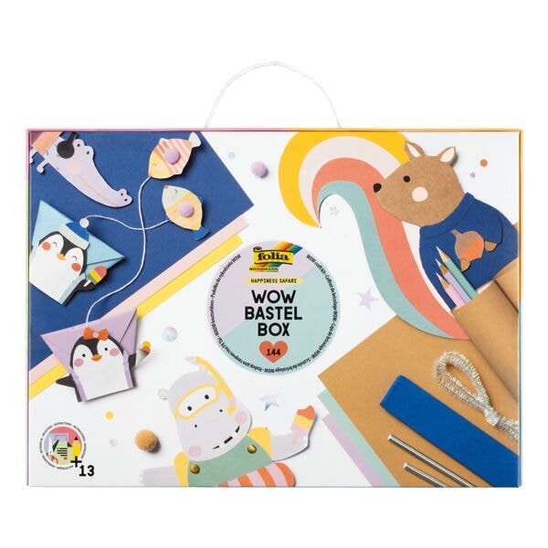 folia 144-teilige Bastel Box »Happiness Safari« Image