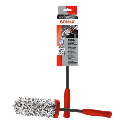 SONAX Mikrofaser Felgenbürste rot