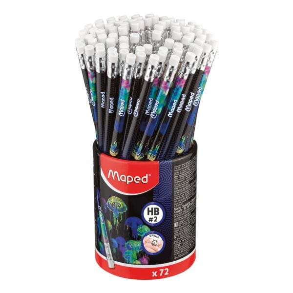 Maped 72 Bleistifte »Black'Peps Deepsea Paradise« schwarz Image