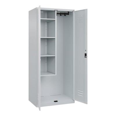 CP Putzmittelspind »Classic Plus Korpus lichtgrau« Drehriegelverschluss Fachbreite grau, 80x185x50 cm Image