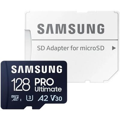 microSD-Speicherkarte »PRO Ultimate« 128 GB, Samsung, 1.5x0.1x1.1 cm