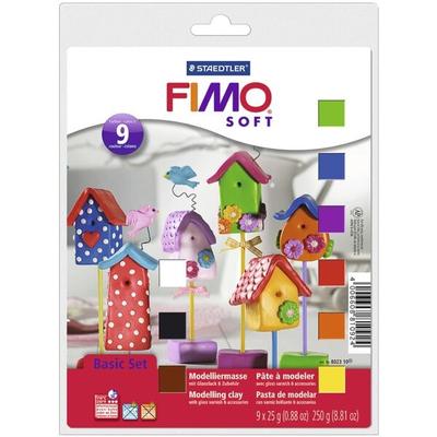 FIMO 9er-Pack Modelliermasse »Fimo soft Basic Set« mehrfarbig Image