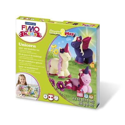 Spiel- und Modellier-Set »Fimo Kids - Unicorn«, FIMO