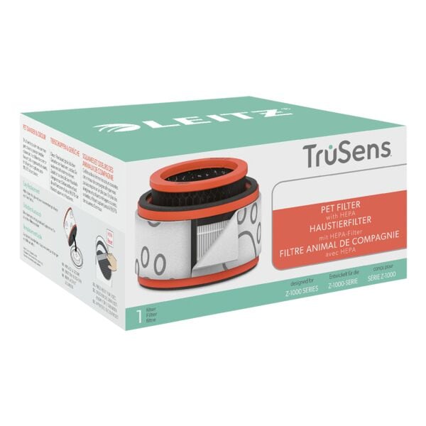 Leitz 3-in-1 HEPA-Filtertrommel gegen Haustiergerüche für Luftreiniger »TruSens Z-1000, 16.95x8.3 cm Image