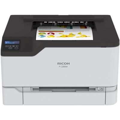 Ricoh Farb-Laserdrucker »P C200W« weiß, 41.12x24.3x39.4 cm