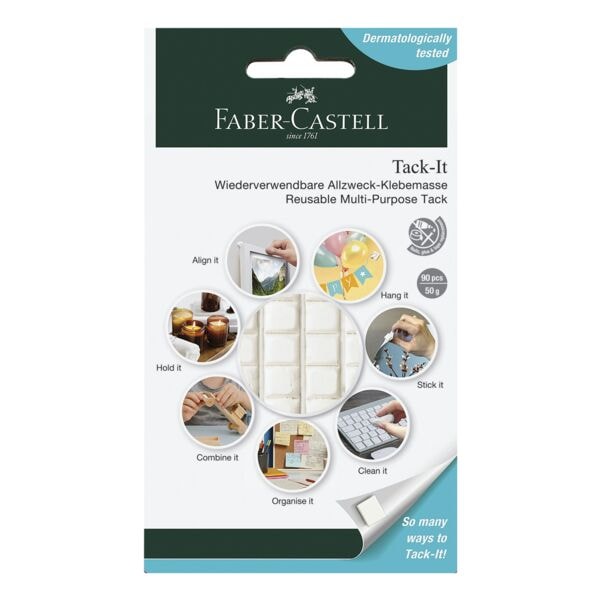 Faber-Castell Klebepads »Tack-It« 50 g weiß Image