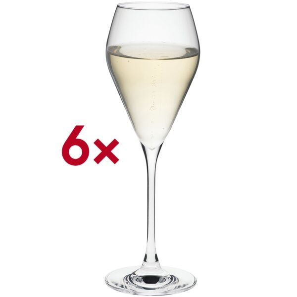 Rona Champagnergläser»MODE« 240 ml 6er-Set weiß, 21.5 cm Image