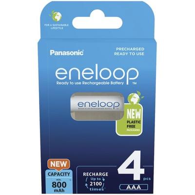 eneloop 4er-Pack Akkus Micro AAA 800 mAh