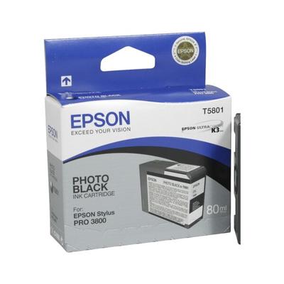 Epson Tintenpatrone »T5801« schwarz