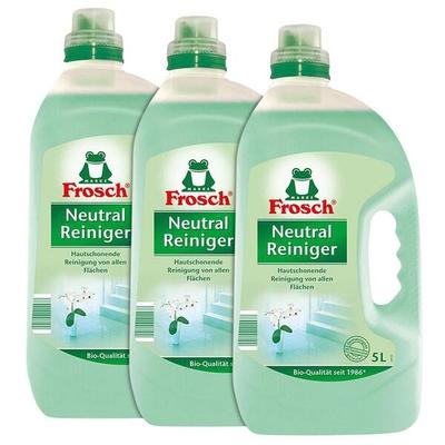 Frosch Neutral Reiniger 3x 5 Liter grün
