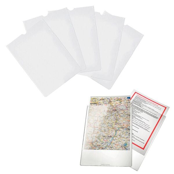 bene 50er-Pack Sichttasche - A4 - glasklar transparent Image