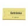 10er-Pack Bonblöcke »Getränke« gelb, OTTO Office, 6x3 cm