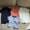 Ralph Lauren One Pieces | Adorable Lot Of Ralph Lauren Shortie One Piece And One Ralph Lauren T Shirt | Color: Blue/White | Size: 3mb