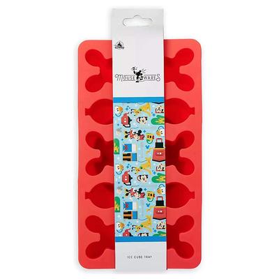 Disney Kitchen | Disney Parks Mousewear Red Mickey Balloon Silicone Ice Cube Tray Mold Jelly Mold | Color: Red | Size: Os