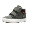 Sneaker KANGAROOS "KaVu Primo V", Gr. 23, grün (olive, flame), Synthetik, Textil, sportlich, Schuhe, mit Klettverschluss