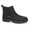 Chelseaboots CAMEL ACTIVE, Herren, Gr. 42, schwarz, Leder, Basic, Schuhe, Boots, Stiefelette mit Wechselfußbett