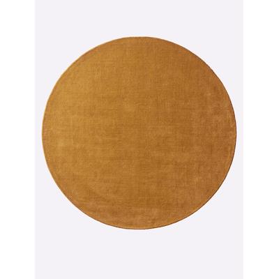Teppich HEINE HOME Gr. 1, braun (zimt), B:60cm H:15mm L:90cm, Wolle, Teppiche Image