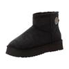 Schlupfboots O'NEILL "BESIANA PLATFORM WOMEN MID", Damen, Gr. 39, schwarz (triple schwarz), Synthetik, sportlich, Schuhe, Winterboots, Snowboots, Winterschuhe