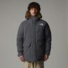 Funktionsparka THE NORTH FACE "M MCMURDO PARKA", Herren, Gr. S, beige (smoked pearl), Obermaterial: 100% Nylon. Fellimitat: 70% Polyacryl, 17% Polyester, 13% Modacryl. Futter: 100% Polyester. Wattierung: 100% Daunen, unifarben, sportlich, hoch...