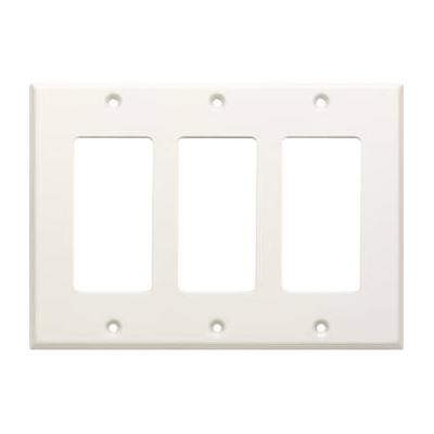 RDL CP-3 Triple Cover Plate (White) CP-3