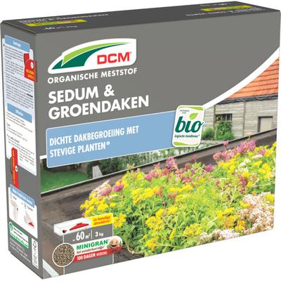 Dünger Sedum & Gründächer 3 kg Dünger - DCM