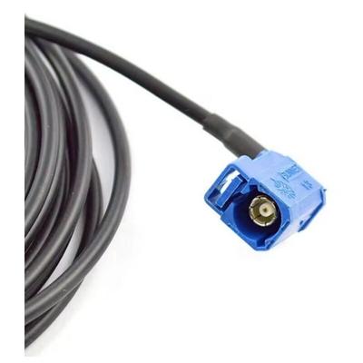 Trade-shop - Magnetische GPS-Antenne mit Fakra-Anschluss 90° Winkel Stecker 5 Meter Kabel Adapter Image