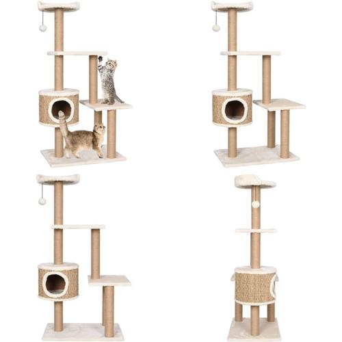 Vidaxl - Katzen-Kratzbaum 123 cm Seegras - Kratzbaum - Kratzbäume - Home & Living - Beige