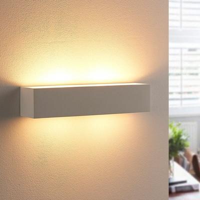 Neuwertig] Lindby Gipswandleuchte Tjada Wandlampe Wandleuchte Lampe Leuchte G9 Led Weiß751 B-Ware Image