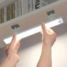 Wireless Motion Sensor LED Cabinet Light Bar, Rechargeable Magnetic Night Light Under Cabinet Light for Kitchens, Hallways, Cabinets, Corridor Kitchen Cabinet Stairs Hallway 1pc