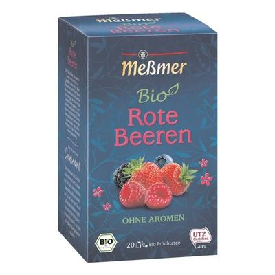 Meßmer BIO Früchtetee »Rote Beeren« Tassenportion, Papierkuvert, 20er-Pack Image