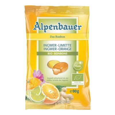 BIO-Bonbons »Ingwer-Limette/Orange« orange, Alpenbauer