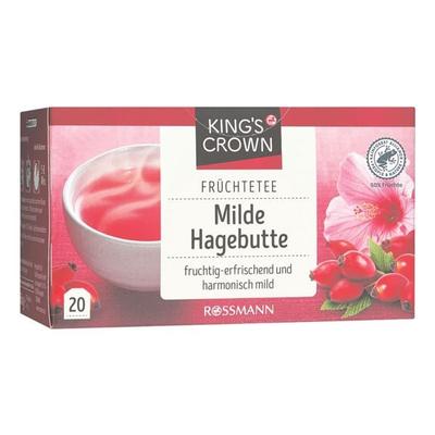 Kings Crown Früchtetee »Milde Hagebutte« Tassenportion, 20er-Pack