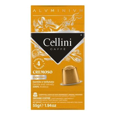 Cellini 30er-Pack Kafffeekapseln »Cellini Espresso Cremoso« braun