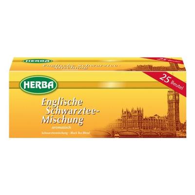 Herba Herba Englische Schwarztee-Mischung Tassenportion, 25 Stück Image