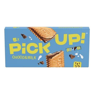 5er-Pack Doppelkeksriegel »PICK UP! Choco & Milk«, LEIBNIZ