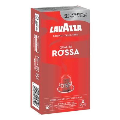 Lavazza 10er-Pack Kaffeekapseln »Espresso Qualità Rossa« braun