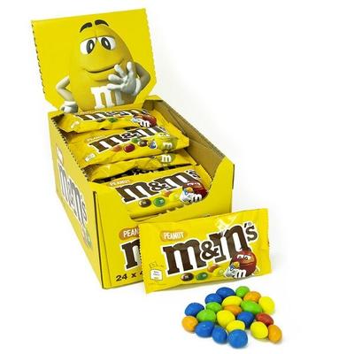 Schokolinsen »Peanut« 24x 45 g, m&m's