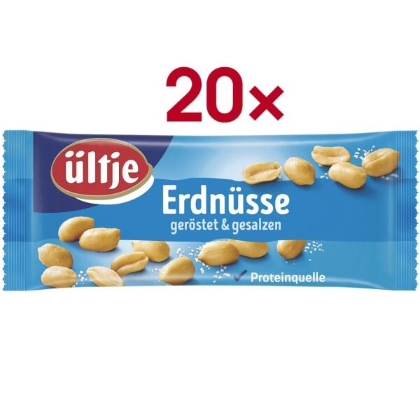 Ültje 20er-Pack Erdnüsse gesalzen - 20x 50 g Image