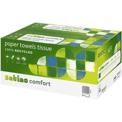 satino comfort 3.200 Papierhandtücher »comfort« weiß, 25 cm