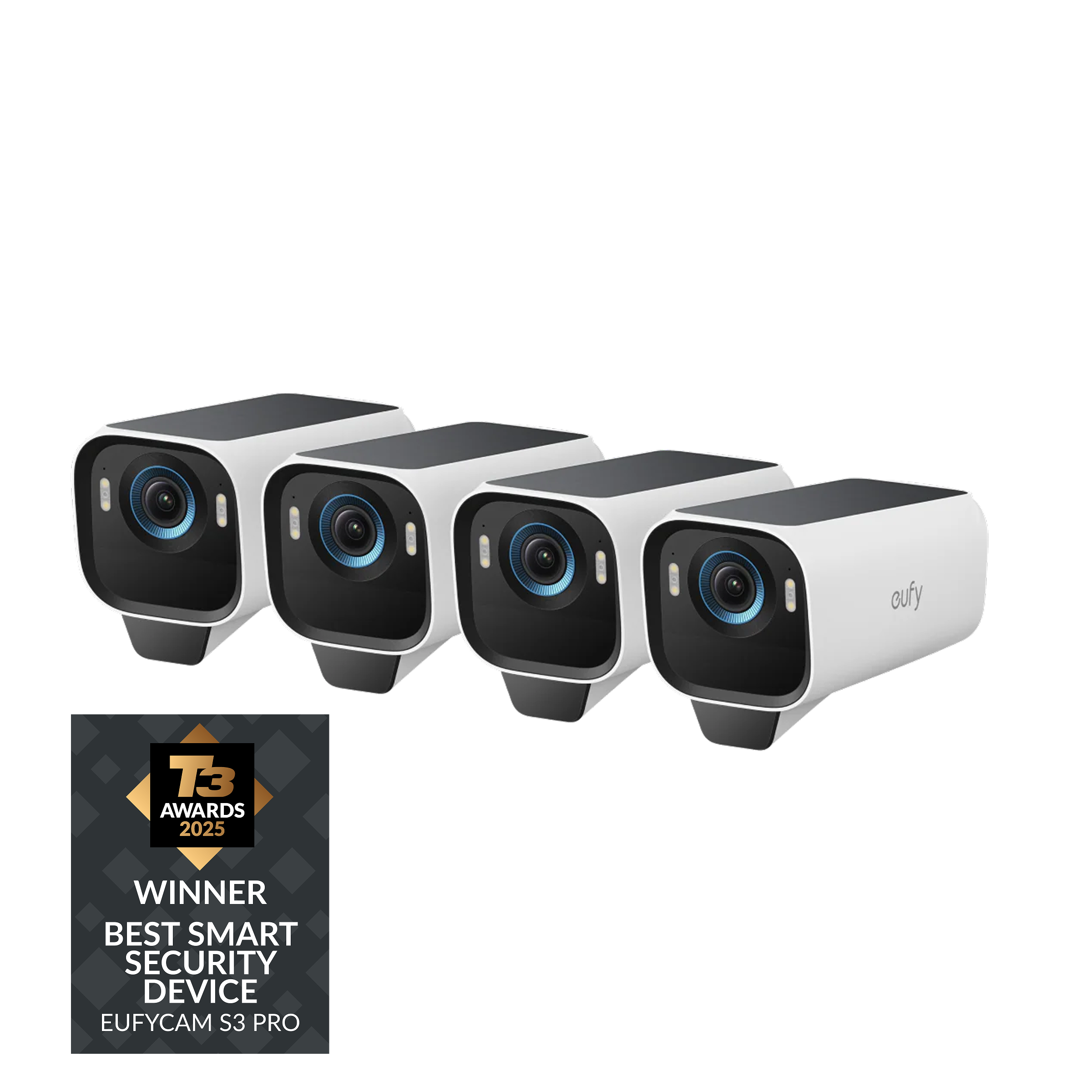 eufyCam S3 Pro Add-on Camera (4 Pack)