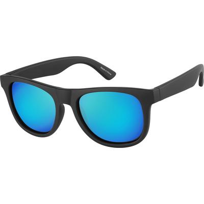 Zenni Sunglasses Black Plastic Full Rim Frame