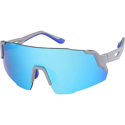 Zenni Oval Sunglasses Blue Plastic Frame
